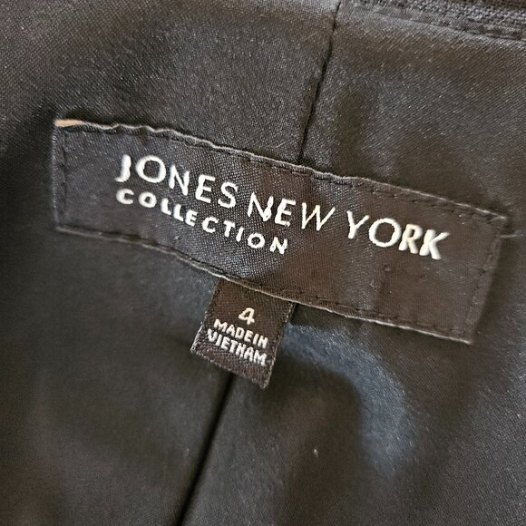 Jones NY Linen Collar Dress S-4 - Picture 8 of 8